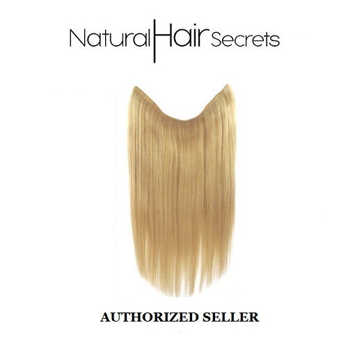 NHS 24 True Blonde 19" FlipIN Wire Human Remy Hair Extensions