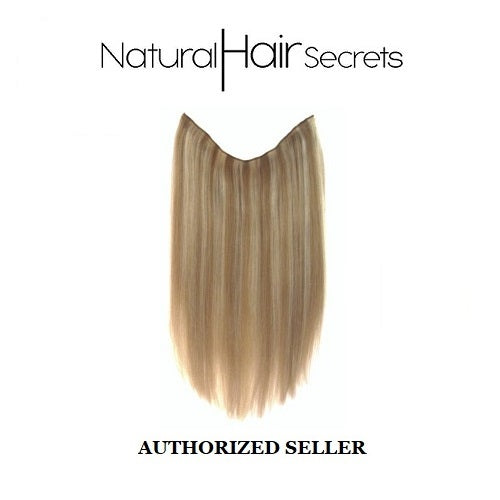 NHS 27/613 Honey/Platinum Blonde 21" FlipIN Wire Human Remy Hair Extension